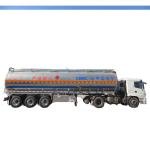 CIMC 3-Axle 46m³ Aluminum Fuel Tank Semi-Trailer for Diesel Gasoline Jet Fuel Transport
