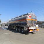 CIMC 46m3 3-Axle Aluminum Fuel Tank Semi-Trailer