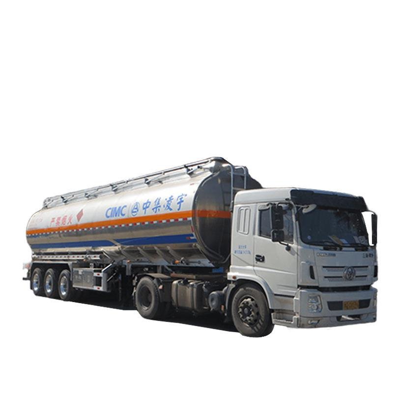 CIMC 46m3 3-Axle Aluminum Fuel Tank Semi-Trailer