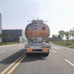 CIMC 45m³ 3-Axle Aluminum Fuel Tanker Semi-Trailer