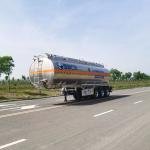 CIMC 45m³ 3-Axle Aluminum Fuel Tanker Semi-Trailer
