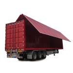 180T Heavy-Duty Dump Tipper Semi-Trailer 13m Steel Body Automatic Transmission