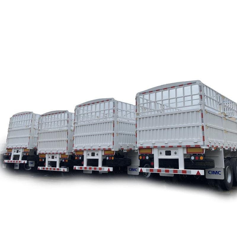180T 3-Axle Heavy-Duty Warehouse Semi-Trailer
