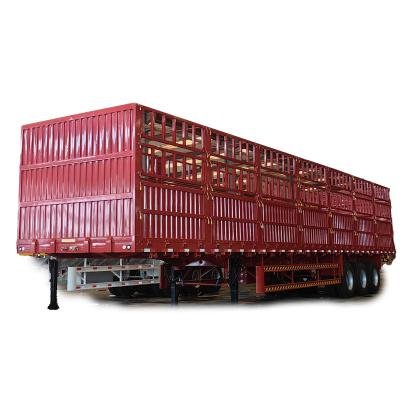 180T 3-Axle Heavy-Duty Warehouse Semi-Trailer