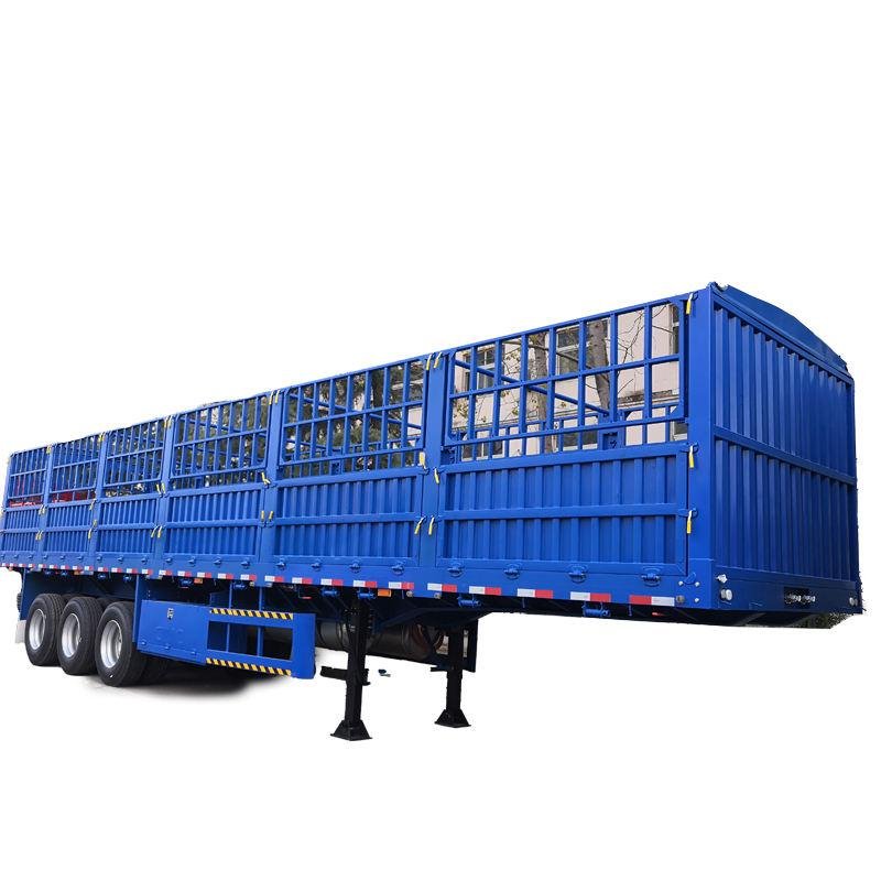 180T 3-Axle Heavy-Duty Warehouse Semi-Trailer