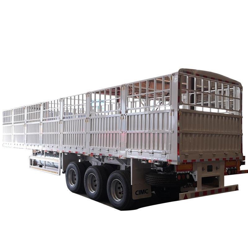 180T 3-Axle Heavy-Duty Warehouse Semi-Trailer