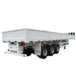Heavy-Duty 4-Axle 180T Capacity Steel Flatbed Semi-Trailer for Industrial Transport