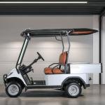 Electric 2-Seater Utility Cargo Cart 5kW Motor 72V Industrial Electric Vehicle
