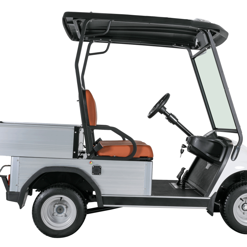 Electric 2-Seater Utility Cargo Cart 5kW Motor 72V Industrial Electric Vehicle