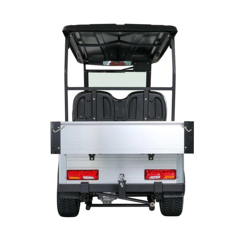 Commercial Electric 5kW 4-Seater Utility Cargo Golf Cart 72V System