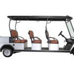 Electric 6-Seater Utility Vehicle with Cargo Box 5kW Motor 72V/48V