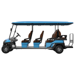 Commercial Electric 4kW 48V 8-Passenger Low-Speed Utility Shuttle Vehicle