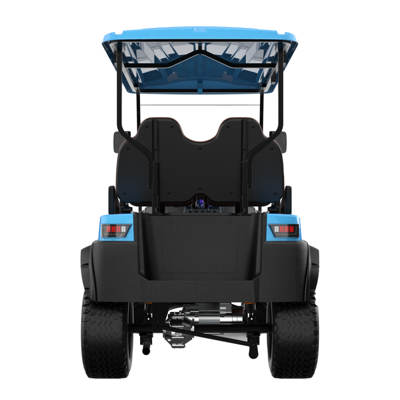 Electric 4-Seater Lifted Golf Cart 4kW 48V High Ground Clearance