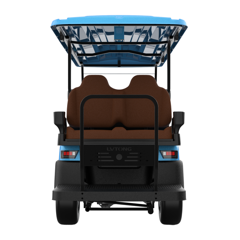 Electric 6-Seater Low-Speed Utility Vehicle 4kW 48V Personnel Carrier