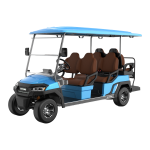 Electric 6-Seater Low-Speed Utility Vehicle 4kW 48V Personnel Carrier