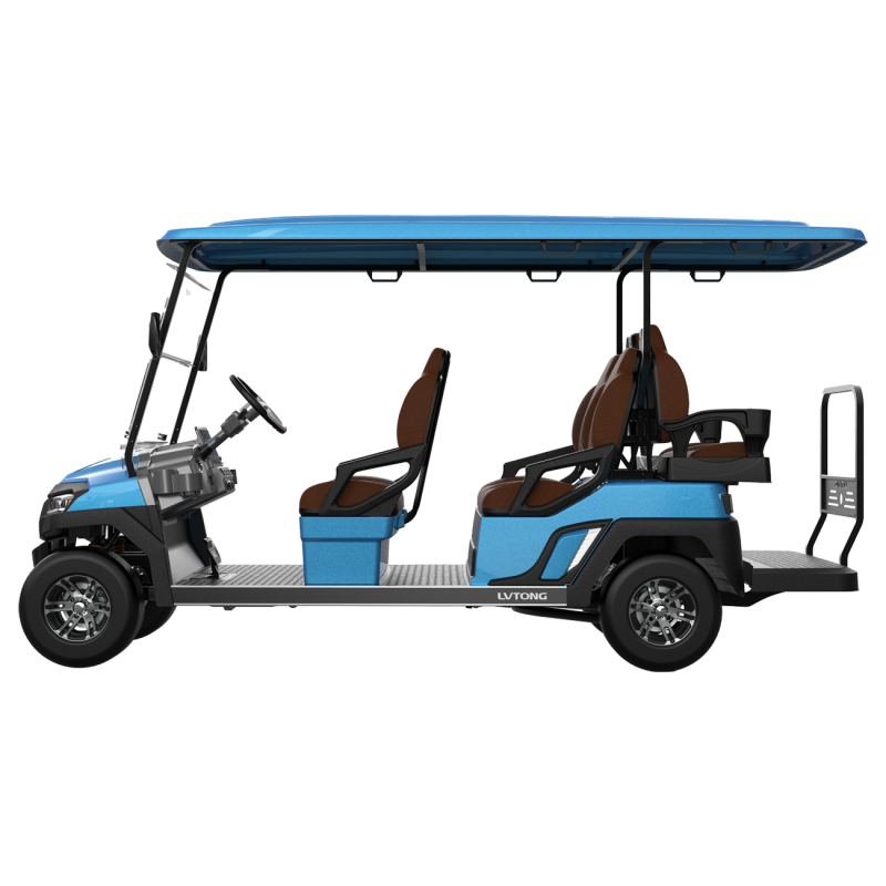 Electric 6-Seater Low-Speed Utility Vehicle 4kW 48V Personnel Carrier