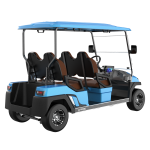 Commercial Electric 4-Passenger Utility Cart | 4kW 48V Low-Speed Vehicle (CE/GCC Certified)