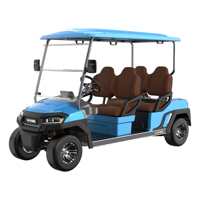 Commercial Electric 4-Passenger Utility Cart | 4kW 48V Low-Speed Vehicle (CE/GCC Certified)