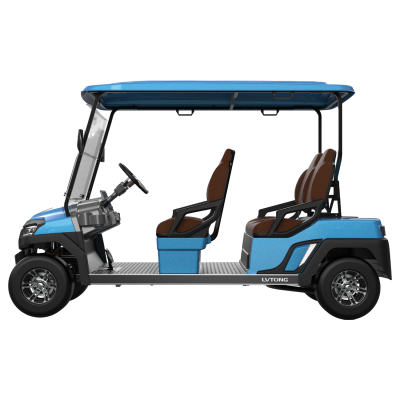 Commercial Electric 4-Passenger Utility Cart | 4kW 48V Low-Speed Vehicle (CE/GCC Certified)