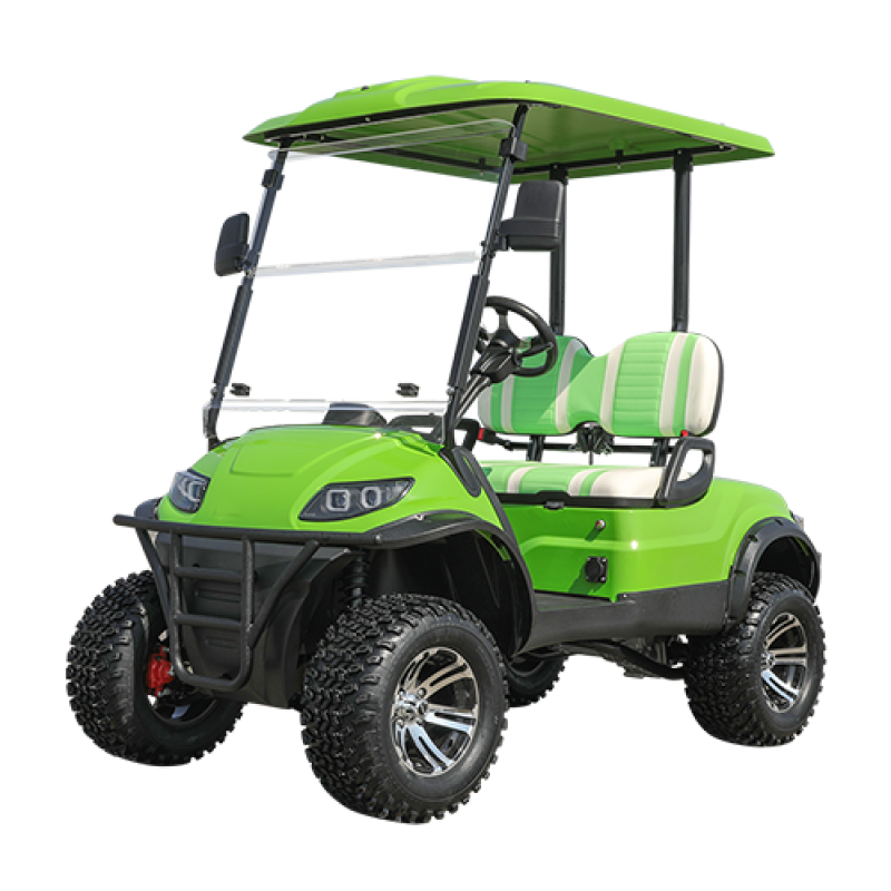 A617.2G Electric Lifted Golf Cart 48V 4KW Motor Commercial Fleet Vehicle