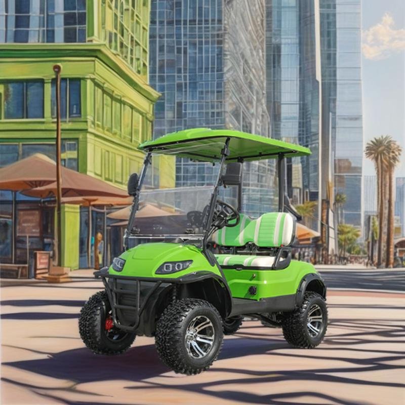 A617.2G 48V 4KW Electric Lifted Golf Cart