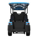 6-Seater Electric Low-Speed Utility Cart 4kW 48V Industrial Transport Vehicle