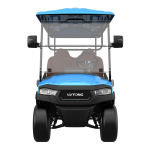6-Seater Electric Low-Speed Utility Cart 4kW 48V Industrial Transport Vehicle