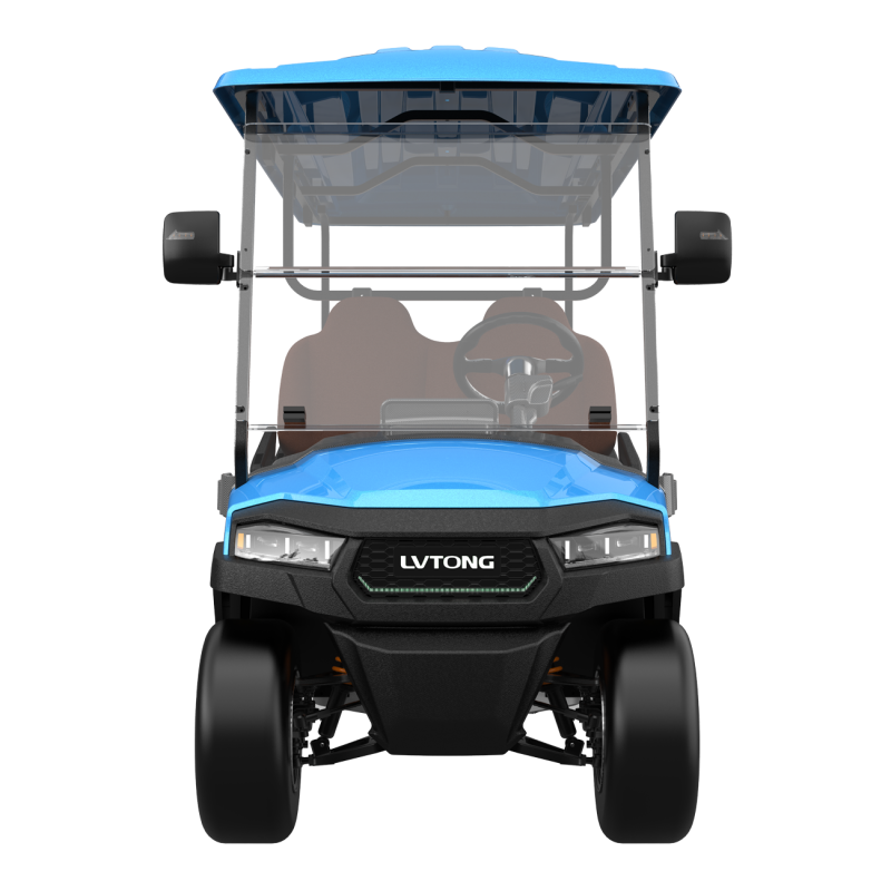 6-Seater Electric Low-Speed Utility Cart 4kW 48V Industrial Transport Vehicle