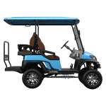 EagleEV C727.2+2G Electric 4-Seater Golf Cart 4kW Motor 48V Battery
