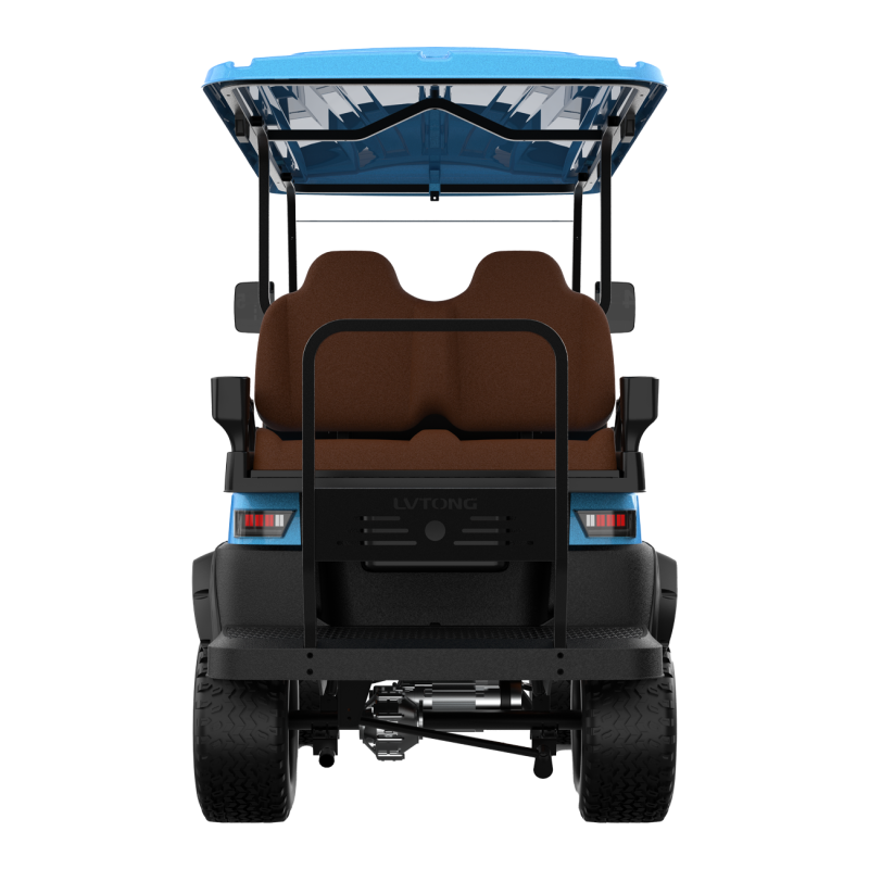EagleEV C727.2+2G Electric 4-Seater Golf Cart 4kW Motor 48V Battery