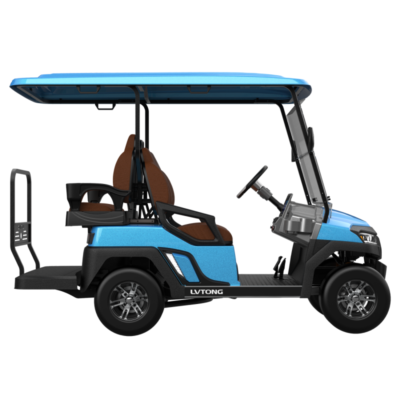 Electric 4-Seater Cargo Golf cart 5kW 48V Low-Speed Utility Vehicle