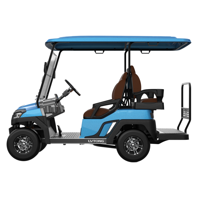 Electric 4-Seater Cargo Golf cart 5kW 48V Low-Speed Utility Vehicle