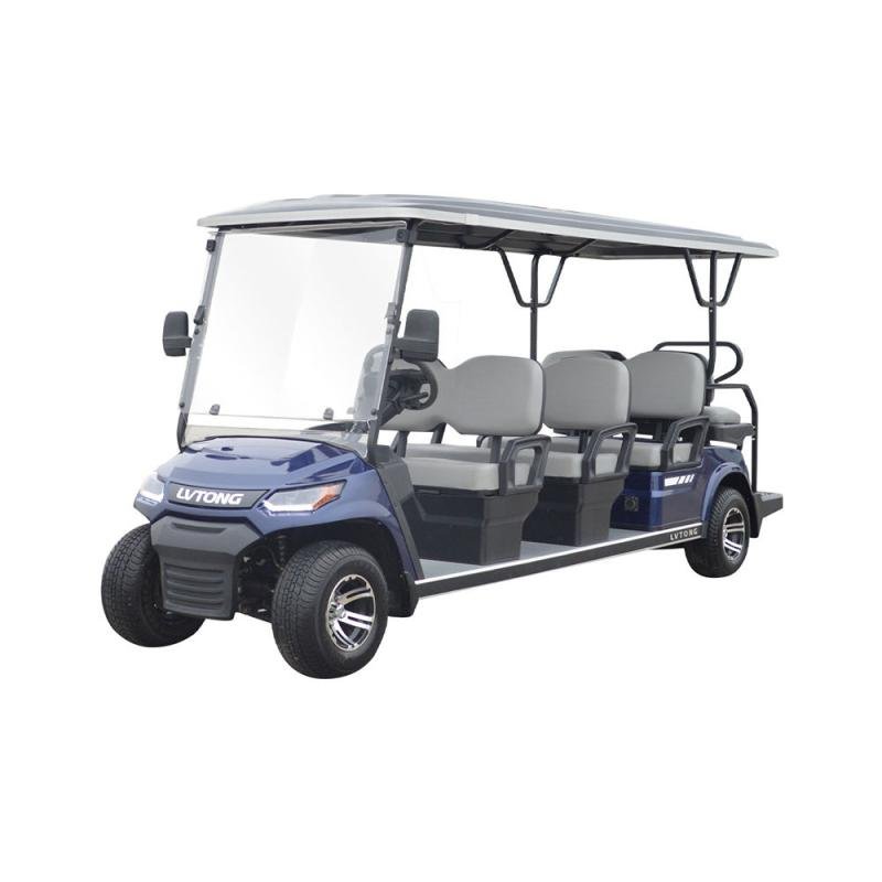LVTONG 4KW 4×4 Electric Shuttle Bus 8-Seater Utility Cart