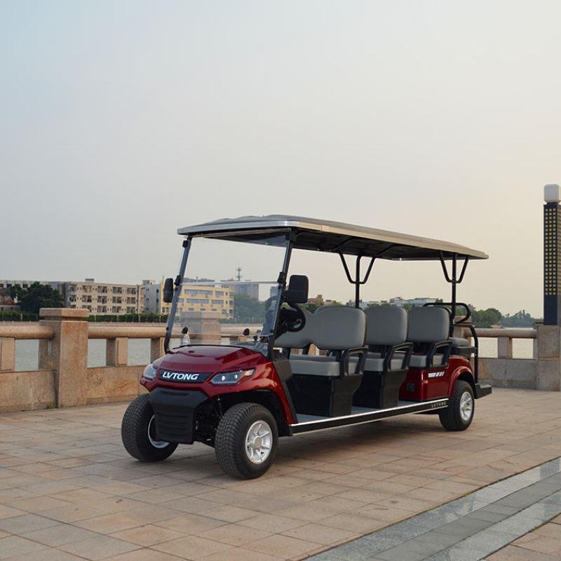 LVTONG 4KW 4×4 Electric Shuttle Bus 8-Seater Utility Cart