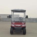 LVTONG 48V 5KW AC Motor 6-Seater Enclosed Off-Road Electric Utility Cart