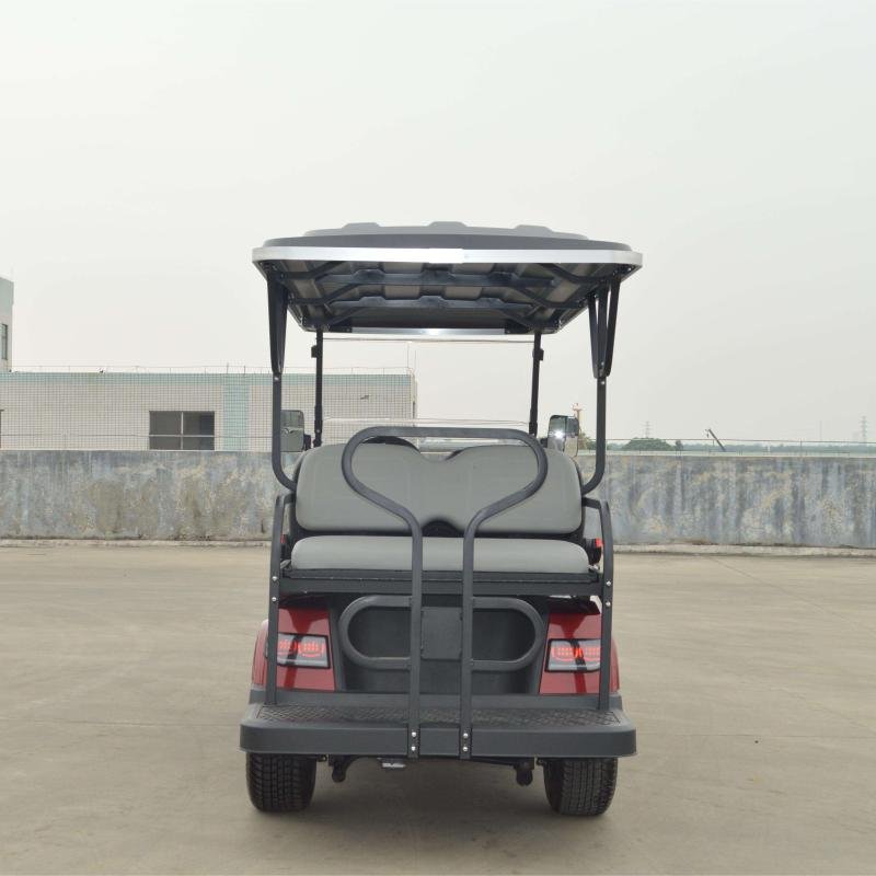 LVTONG 48V 5KW AC Motor 6-Seater Enclosed Off-Road Electric Utility Cart