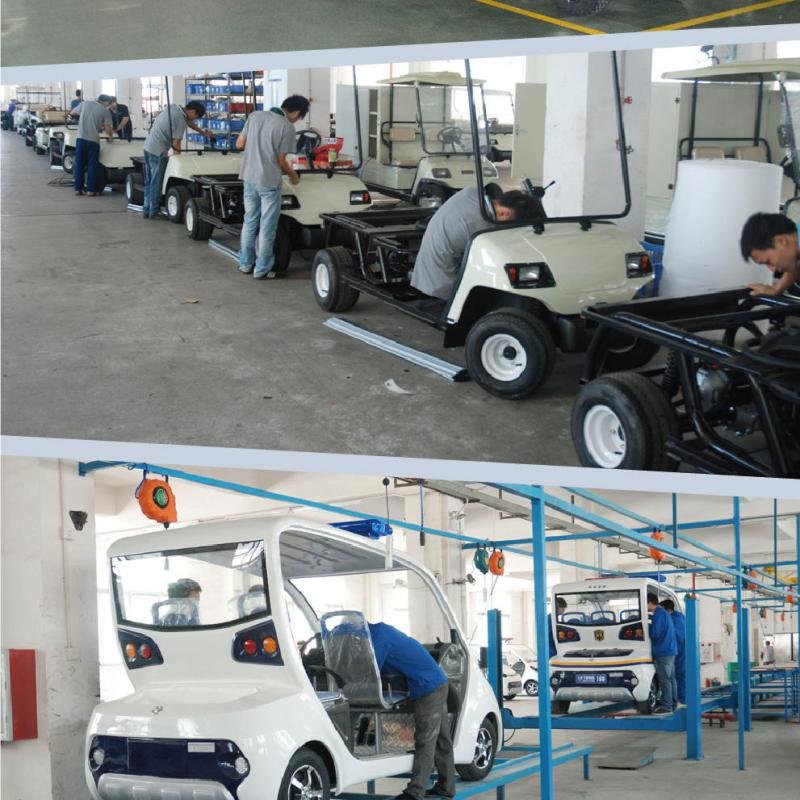 Lvtong 48V/4KW 6-Seater Electric Sightseeing Golf Cart