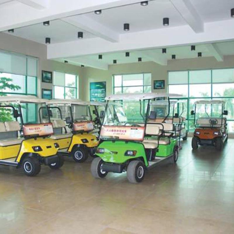 LVTONG CE 72V 4-Person Electric Off-Road Lifted Golf Cart Hunting Buggy