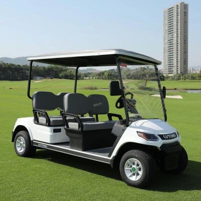 LVTONG 4-Seater Electric Golf Cart 48V 4KW Lifted Utility Vehicle