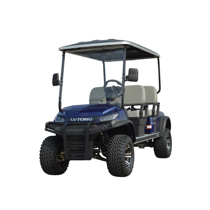 48V 4KW Electric 4-Seater Low Speed Utility Vehicle Golf Cart Street Legal