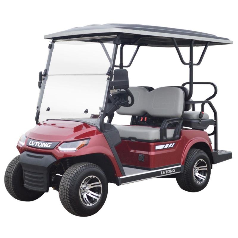 48V 4KW 4-Seat Electric Golf Cart with Curtis EV Controller