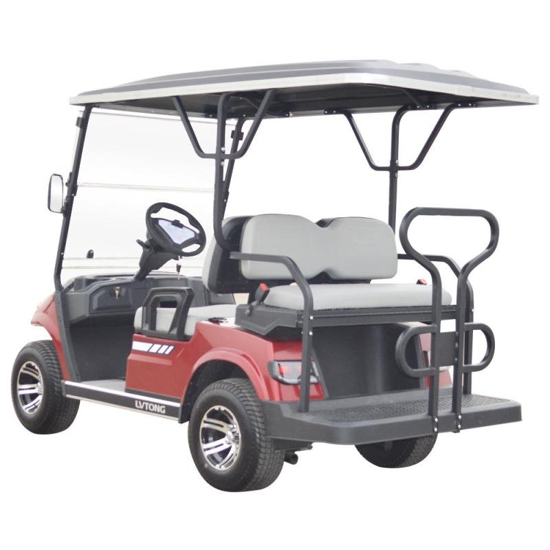 48V 4KW 4-Seat Electric Golf Cart with Curtis EV Controller