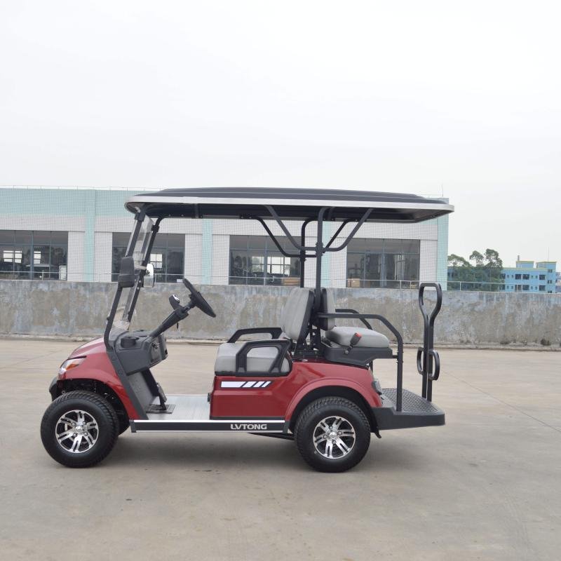 Electric 4-Seater Utility Golf Cart 48V/4KW Low-Speed Vehicle