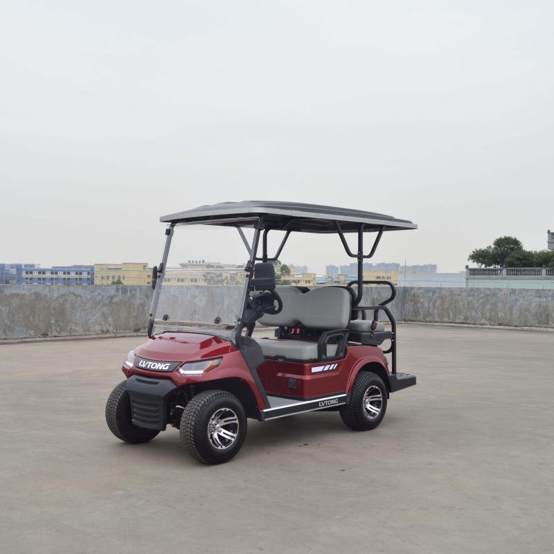 Electric 4-Seater Utility Golf Cart 48V/4KW Low-Speed Vehicle