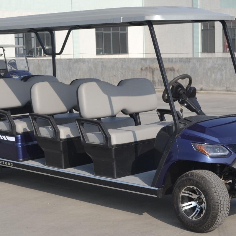 LVTONG 6-Seater Electric Golf Cart 48V/4KW Commercial Passenger Vehicle