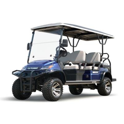 48V Electric 4+2 Seater LSV Four-Wheel Drive Low Speed Vehicle