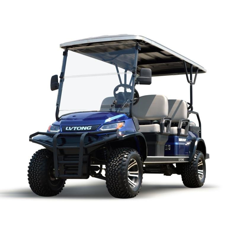 48V Electric 4+2 Seater LSV Four-Wheel Drive Low Speed Vehicle