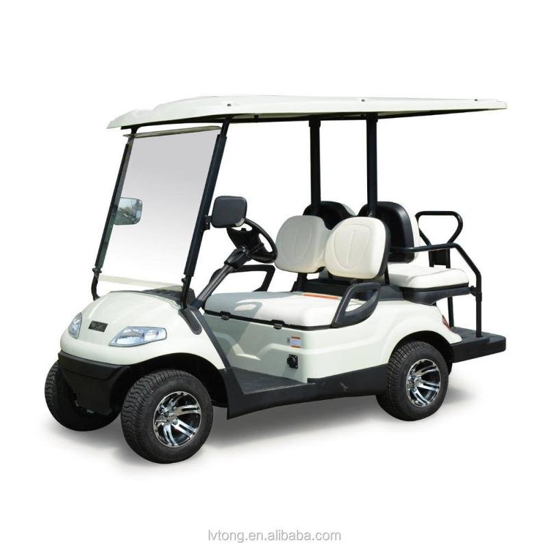 Lvtong LT-A627.2 Electric Golf Cart 48V 4kW AC Motor 2-Passenger Utility Vehicle