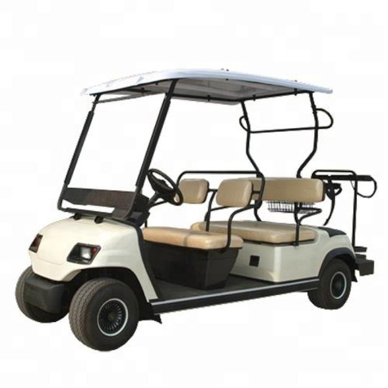 LVTONG LT_A4 4-Seater Electric Golf Cart Low Speed Vehicle
