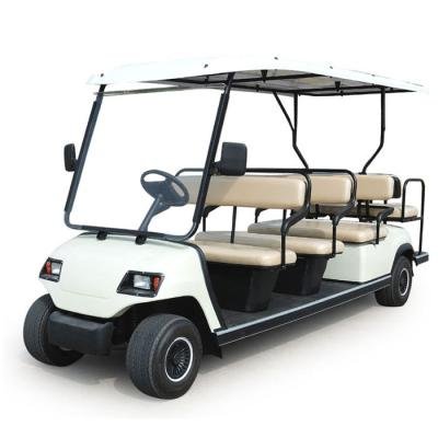 LT-A8+3 Electric 48V 3.7KW 11-Seater Battery Sightseeing Car